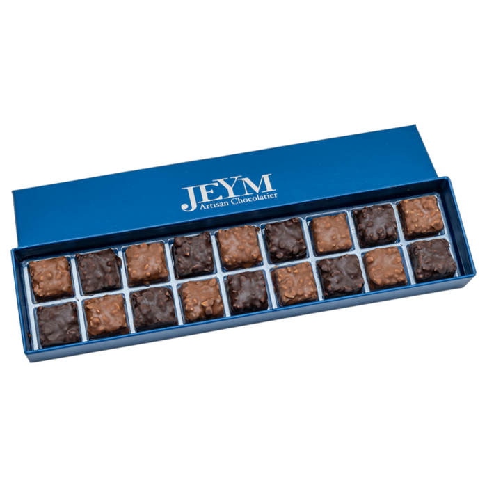 Coffret 18 Rochers Praliné Noisettes